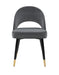 Lindsey Arched Back Upholstered Side Chairs Grey (Set of 2) - Orbit Furniture (Richmond,BC)