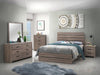 Brantford Eastern King & Queen Panel Bed Barrel Oak - Orbit Furniture (Richmond,BC)