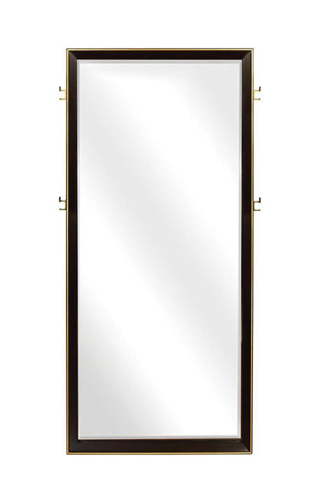Durango Floor Dresser Mirror Smoked Peppercorn - Orbit Furniture (Richmond,BC)