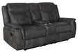 Lawrence Upholstered Tufted Back Motion Loveseat - Orbit Furniture (Richmond,BC)