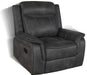 Lawrence Upholstered Tufted Back Glider Recliner - Orbit Furniture (Richmond,BC)