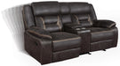 Greer Upholstered Tufted Back Glider Loveseat - Orbit Furniture (Richmond,BC)