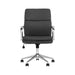 Ximena Standard Back Upholstered Office Chair Black - Orbit Furniture (Richmond,BC)