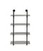 Elmcrest 24-inch Wall Shelf Black and Grey Driftwood - Orbit Furniture (Richmond,BC)