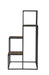 Rito 4-tier Display Shelf Rustic Brown and Black - Orbit Furniture (Richmond,BC)