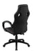 Carlos Arched Armrest Upholstered Office Chair Black - Orbit Furniture (Richmond,BC)