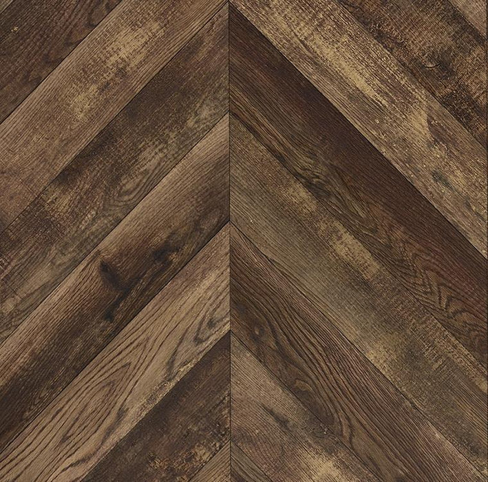 Millbrook 2-door Bookcase Rustic Oak Herringbone and Gunmetal - Orbit Furniture (Richmond,BC)