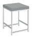 Umbridge Upholstered Square Padded Cushion Vanity Stool - Orbit Furniture (Richmond,BC)