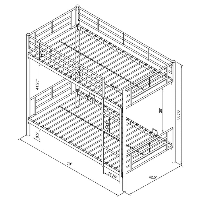 Hayward Bunk Beds - Orbit Furniture (Richmond,BC)