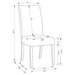 Herran Side Chairs - Orbit Furniture (Richmond,BC)