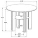 Ottowa Counter Height Dining Tables - Orbit Furniture (Richmond,BC)
