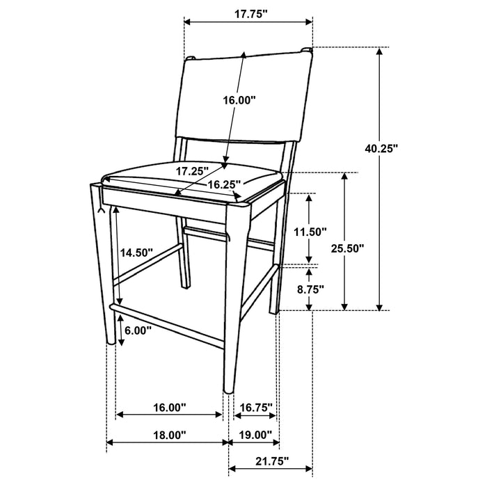 Ottowa Counter Stools - Orbit Furniture (Richmond,BC)