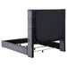 Tisdall California King, E.King & Queen Bed Grey, Black & Queen - Orbit Furniture (Richmond,BC)