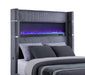 Tisdall California King, E.King & Queen Bed Grey, Black & Queen - Orbit Furniture (Richmond,BC)