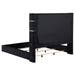 Tisdall California King, E.King & Queen Bed Grey, Black & Queen - Orbit Furniture (Richmond,BC)
