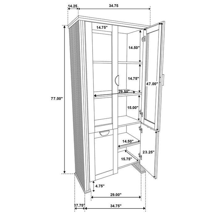 Adina Display Cabinets - Orbit Furniture (Richmond,BC)