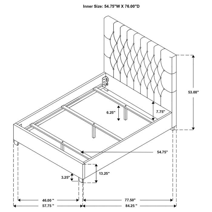 Chloe Queen Beds - Orbit Furniture (Richmond,BC)