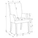 Herran Arm Chairs - Orbit Furniture (Richmond,BC)