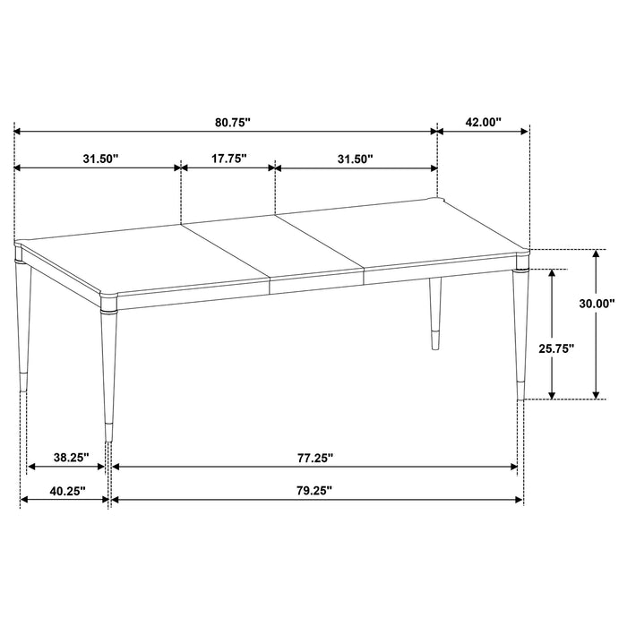 Reseda Dining Tables - Orbit Furniture (Richmond,BC)