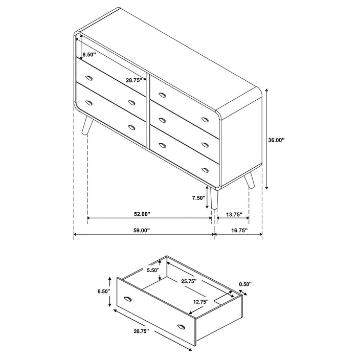 Robyn Dressers - Orbit Furniture (Richmond,BC)
