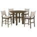 Ottowa 5 Pc Counter Height Dining Sets - Orbit Furniture (Richmond,BC)