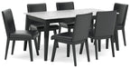 Jettaya Dining Room Set - Orbit Furniture (Richmond,BC)