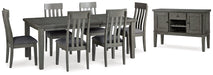 Hallanden Dining Room Set - Orbit Furniture (Richmond,BC)