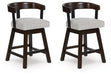 Haddigan Counter Height Barstool (Set of 2) - Orbit Furniture (Richmond,BC)