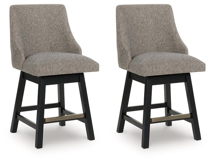 Neymorton Counter Height Barstool (Set of 2) - Orbit Furniture (Richmond,BC)