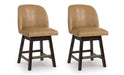Neymorton Counter Height Barstool (Set of 2) - Orbit Furniture (Richmond,BC)