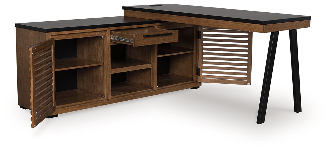 Kallari Credenza with Desk Return - Orbit Furniture (Richmond,BC)