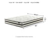Chime 10 Inch Hybrid Mattress in a Box - Orbit Furniture (Richmond,BC)