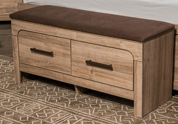 Kinlanni Bedroom Storage Bench - Orbit Furniture (Richmond,BC)