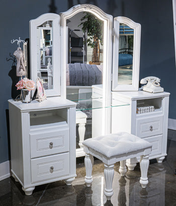 Kozlani Vanity with Mirror - Orbit Furniture (Richmond,BC)