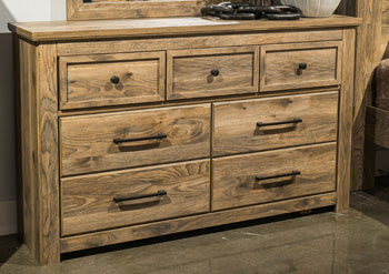 Rusticott Dresser and Mirror - Orbit Furniture (Richmond,BC)
