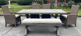 Laguna Heights Outdoor Dining Table - Orbit Furniture (Richmond,BC)