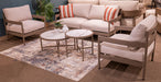 Bluff Trail Outdoor Love/Chairs/Tables Set (Set of 5) - Orbit Furniture (Richmond,BC)