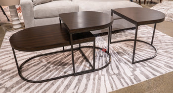 Vanmore Table (Set of 3) - Orbit Furniture (Richmond,BC)