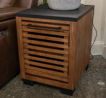 Kallari Chairside End Table - Orbit Furniture (Richmond,BC)