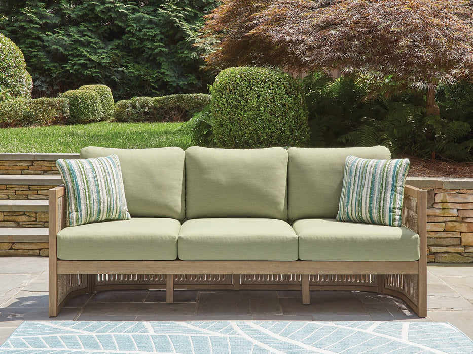Serena Shores Outdoor Sofa with Cushion - Orbit Furniture (Richmond,BC)