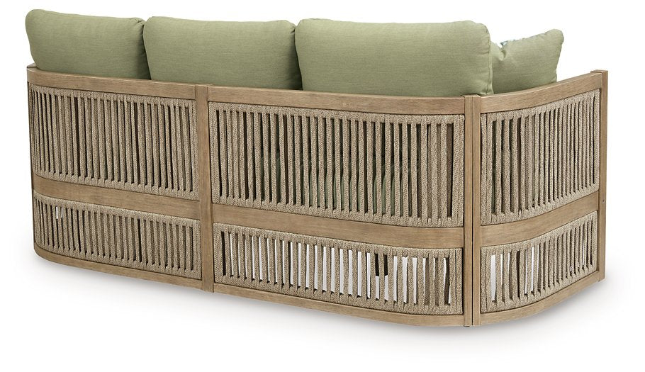 Serena Shores Outdoor Sofa with Cushion - Orbit Furniture (Richmond,BC)