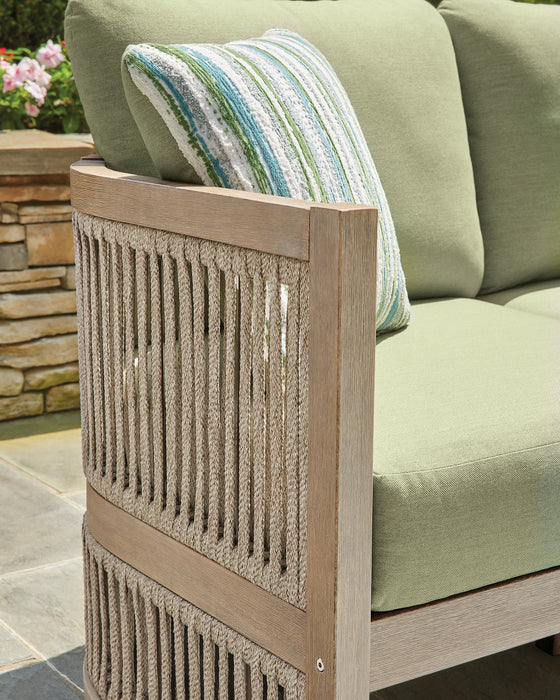 Serena Shores Outdoor Sofa with Cushion - Orbit Furniture (Richmond,BC)