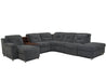 Palliser Apex 7pc Reclining Sectional with Left Hand Facing Storage Chaise - Orbit Furniture (Richmond,BC)
