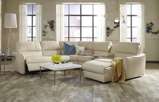 Palliser Arlo 6pc Sectional Sofa with Chaise and Console - Orbit Furniture (Richmond,BC)