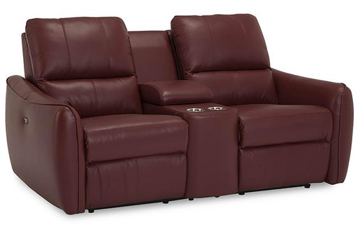 Palliser Arlo Console Loveseat with Cupholder - Orbit Furniture (Richmond,BC)