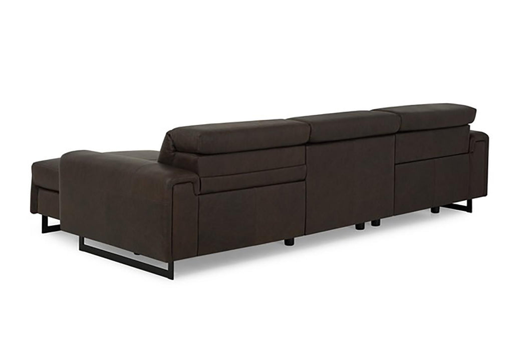 Palliser Armina RHF Power Recliner with Power Headrest Sectional - Orbit Furniture (Richmond,BC)