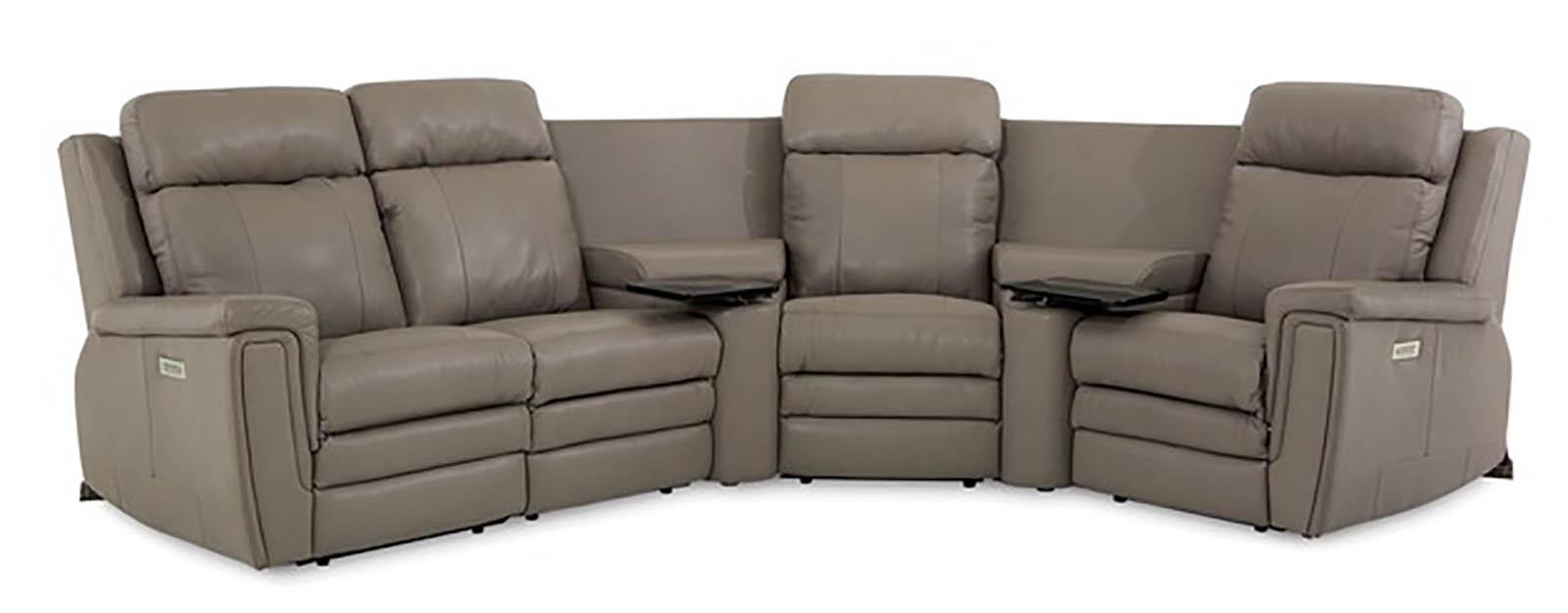 Palliser Asher 6pc Sectional Power Headrest and Lumbar - Orbit Furniture (Richmond,BC)