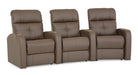 Palliser Audio 3 Seats Straight Right Hand Facing Power Recliner with Power Headrest Sectional - Orbit Furniture (Richmond,BC)