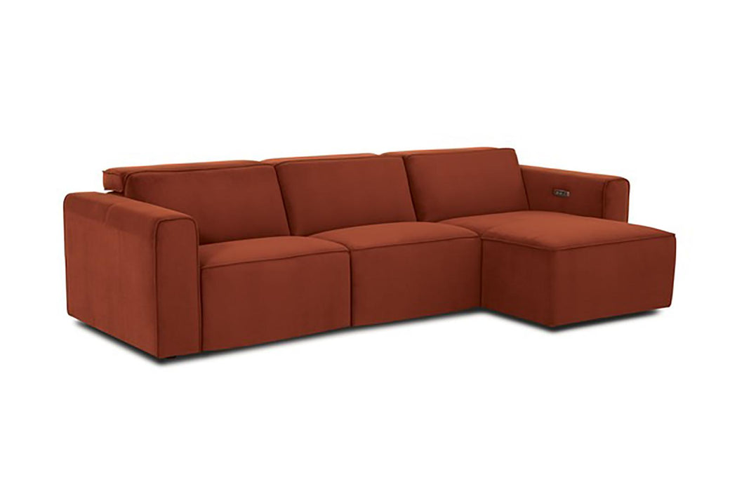 Palliser Colton RHF Power Recliner with Power Headrest Sectional - Orbit Furniture (Richmond,BC)