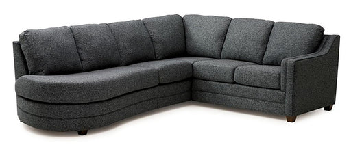Palliser Corissa Left Hand Facing Bumper Sectional - Orbit Furniture (Richmond,BC)